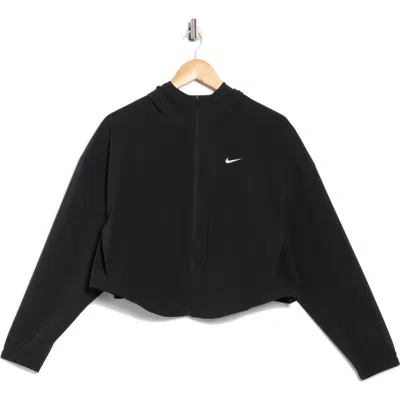 Nike One Repel Oversize Hooded Water Resistant Woven Jacket In Black