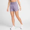 Nike One Shorts Women Purple Dri-fit Brief-lined Ultra High-waisted Srt165 In Purple