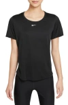 Nike One Stand Dri-fit T-shirt In Black/white