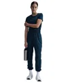Nike Women's One Dri-fit High-waisted 7/8 Jogger Pants In Armrnv,bla