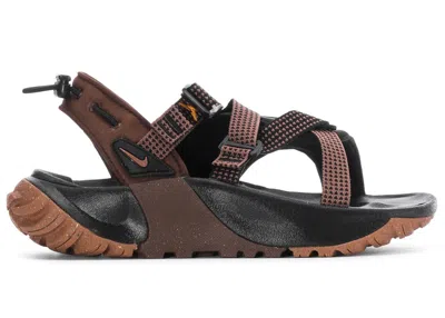 Pre-owned Nike Oneonta Gum (women's) Sneakers In Black/cocao Wow/gum Medium Brown