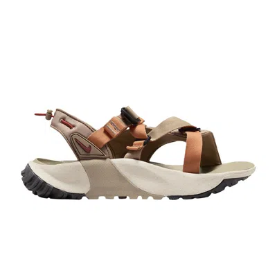 Pre-owned Nike Oneonta Next Nature Sandal 'khaki Rugged Orange' In Brown