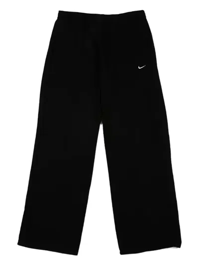 Nike Open-hem Chill Trousers In Black