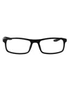 Nike Matte Black Acetate Glasses In Black