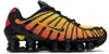 Nike Shox Tl Sunrise In Black/black-amarillo