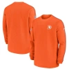 Nike Men's Orange Denver Broncos Alternate Logo Coach Long Sleeve Top In Orange