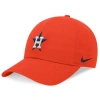Nike Orange Houston Astros Evergreen Club Adjustable Hat In Orange