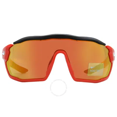 Nike Orange Mirror Shield Unisex Sunglasses  Show X Rush Team Fd1887 891 58
