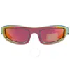 Nike Orange Multilayer Wrap Men's Sunglasses  Lucent Flash Ev24050 891 56