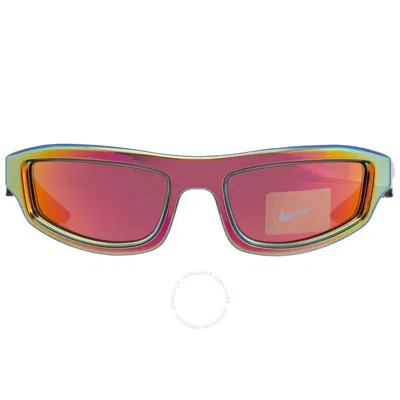 Nike Orange Multilayer Wrap Men's Sunglasses  Lucent Flash Ev24050 891 56