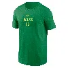Nike Oregon 2-hit Stacked  Men's College T-shirt In Green