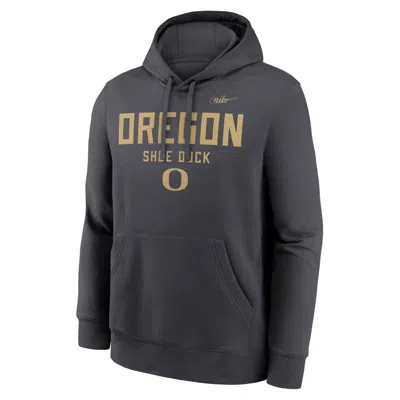 Nike Oregon Alt  Men's College Pullover Hoodie In Gray