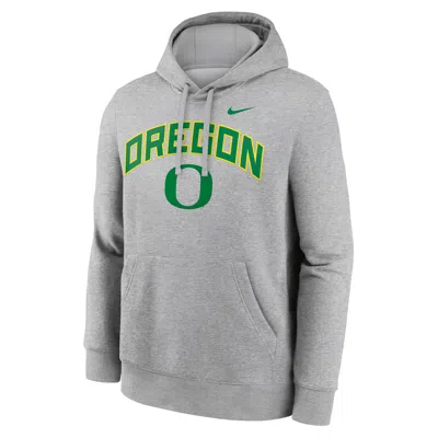 Nike Oregon Arch  Men's College Pullover Hoodie In Gray