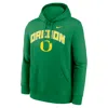 Nike Oregon Arch  Men's College Pullover Hoodie In Green