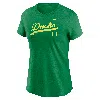 Nike Oregon Athletic Prep Arch Local Script  Women's College T-shirt