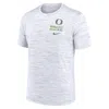Nike White Oregon Ducks Velocity Stacked Performance T-shirt In White
