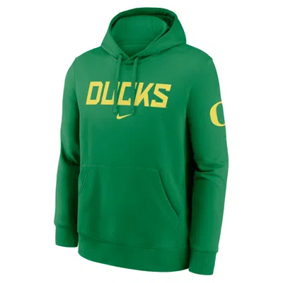 Nike Oregon Club 2-hit Nickname  Men's College Pullover Hoodie In Multi