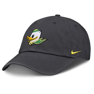 Nike Oregon Club  Men's College Adjustable Hat In Gray