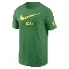 Nike Oregon Ducks Campus Mascot  Men's College T-shirt In Green