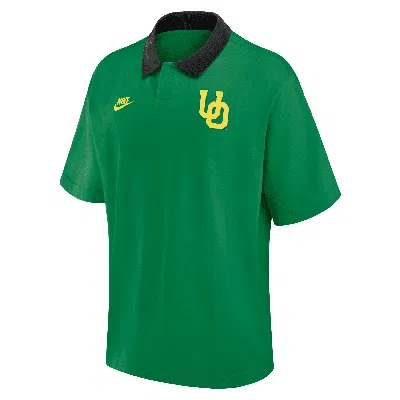 Nike Oregon Ducks Legacy Club  Men's College Polo In Green