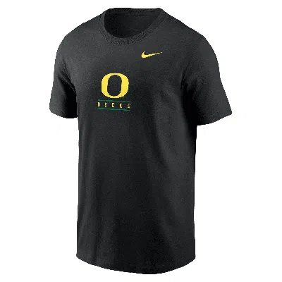 Nike Oregon Ducks  Men's College T-shirt In Black