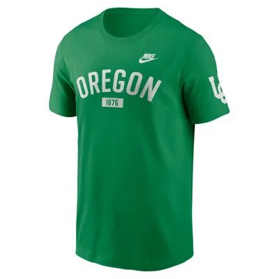Nike Oregon Legacy Arch 2-hit  Men's College T-shirt In Green
