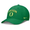 Nike Oregon On-field Rise Swoosh  Men's Dri-fit College Hat