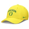 Nike Oregon On-field Rise Swoosh  Men's Dri-fit College Hat In Yellow