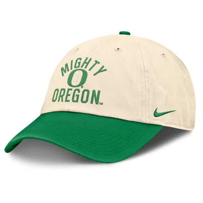 Nike Oregon Primetime 2-tone Club  Unisex College Adjustable Hat In Brown