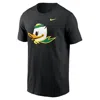 Nike Oregon Primetime Alt Logo  Men's College T-shirt In Black