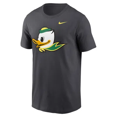 Nike Oregon Primetime Alt Logo  Men's College T-shirt In Gray