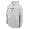 Nike Men's Gray Oregon Ducks 2025 Sideline Performance Pullover Hoodie In Gray