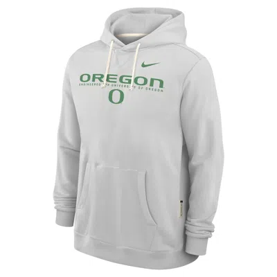NIKE OREGON SIDELINE  MEN'S DRI-FIT COLLEGE PULLOVER HOODIE,1015911274