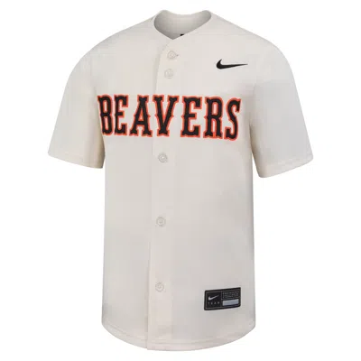Nike Oregon State Beavers Big Kids'  Ncaa Football Replica Jersey In Brown