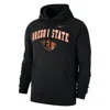 Nike Oregon State Club  Men's College Pullover Hoodie In Black