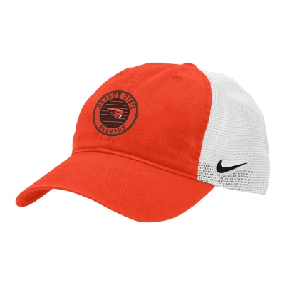 Nike Oregon State Heritage86  Unisex College Trucker Hat In Orange