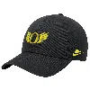Nike Oregon  Unisex College Adjustable Cap In Black