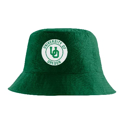 Nike Oregon  Unisex College Bucket Hat In Green