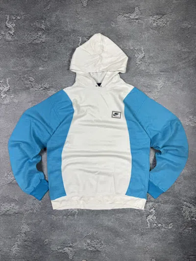 Pre-owned Nike Oregon Usa Baggy Hoodie Size M Streetwear Y2k In White