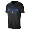 Nike Orlando Magic  Men's Nba Practice T-shirt In Black