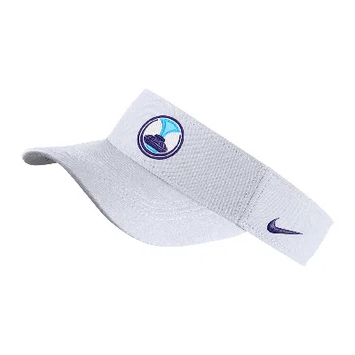 Nike Orlando Pride  Unisex Dri-fit Nwsl Visor In White