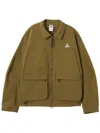Nike Uv Smith Summit Canvas Cargo Jacket In Green