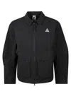 Nike Acg Smith Summit Long Sleeve Overshirt In Black