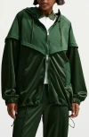 Nike Oversize Windrunner Jacket In Green