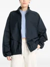 Nike Oversized Bomber Jacket In Black