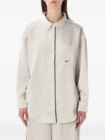 Nike Oversized-fit Shirt In Neutral