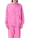 Nike Sportswear Plus Size Phoenix Fleece Oversized Pullover Hoodie In Pink