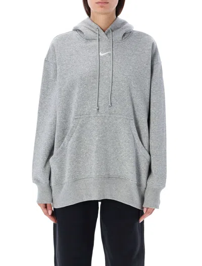 Nike Oversized Phoenix Fleece Hoodie - Everyday Comfort In Grey