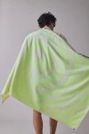 Nike Oversized Reversible Beach Towel In Lime At Urban Outfitters