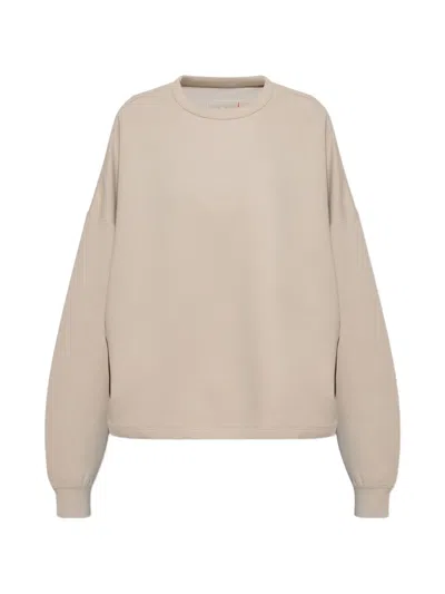 Nike Oversized Sweatshirt In Nude